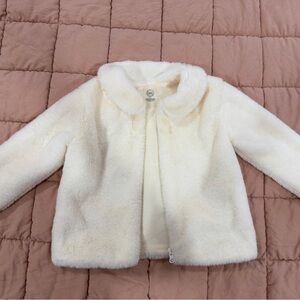 Wonder Nation Cream Kids Pea Coat
